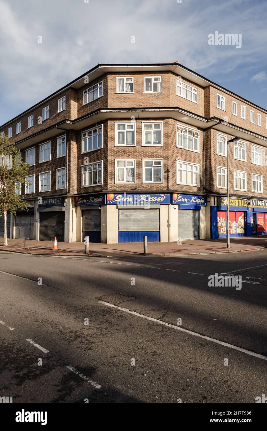 The SunKissed Beauty Salon Along Upney Lane In Barking, London, UK