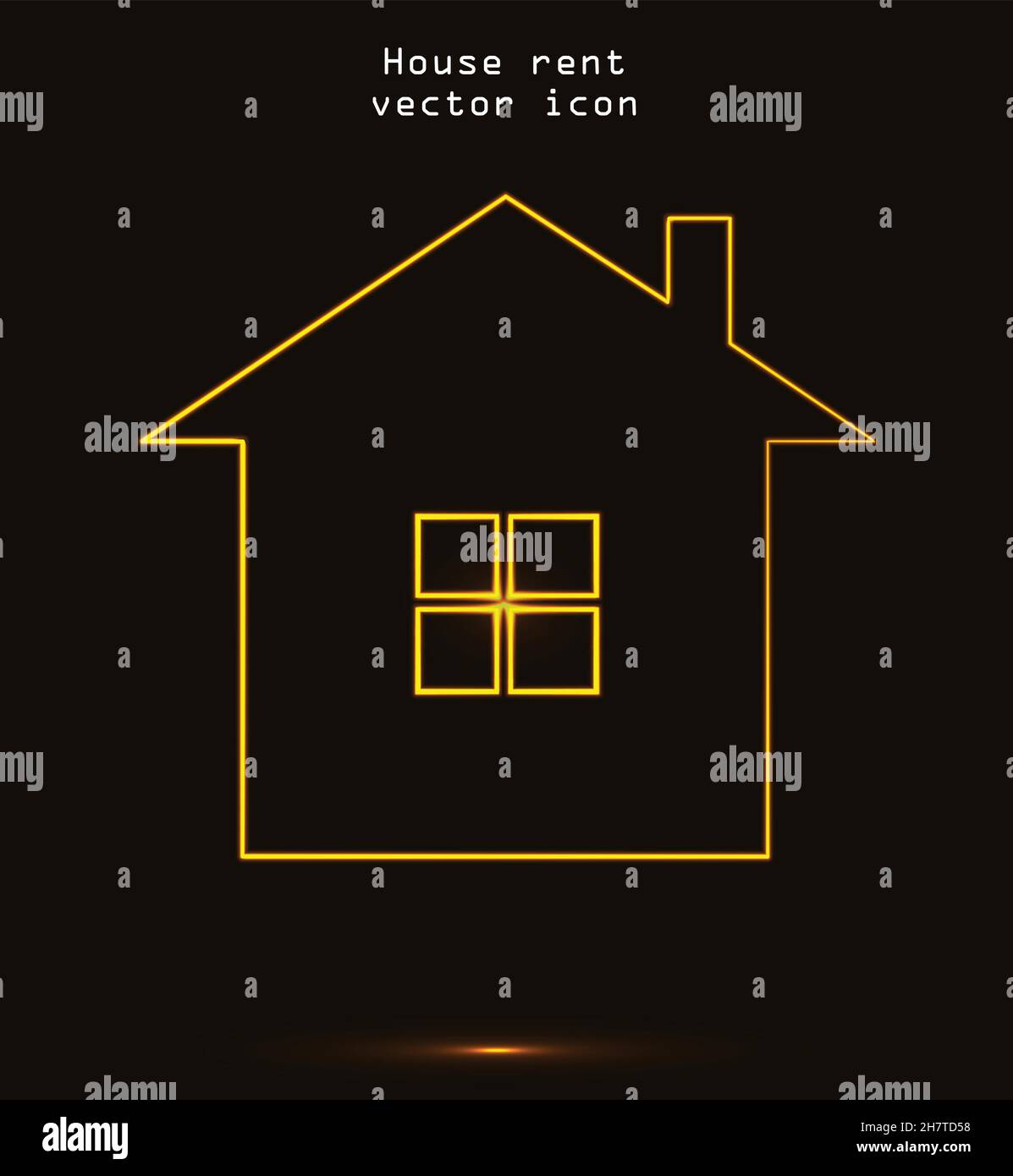 https://c8.alamy.com/comp/2H7TD58/house-to-rent-vector-icon-isolated-over-black-background-house-rent-or-house-for-sale-real-estate-glowing-icon-illustration-2H7TD58.jpg