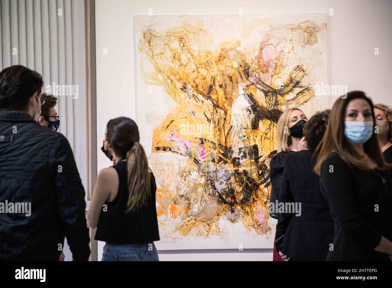 Art and painting exhibition titled "Cartographies of Sonoran Art" in the art gallery of the