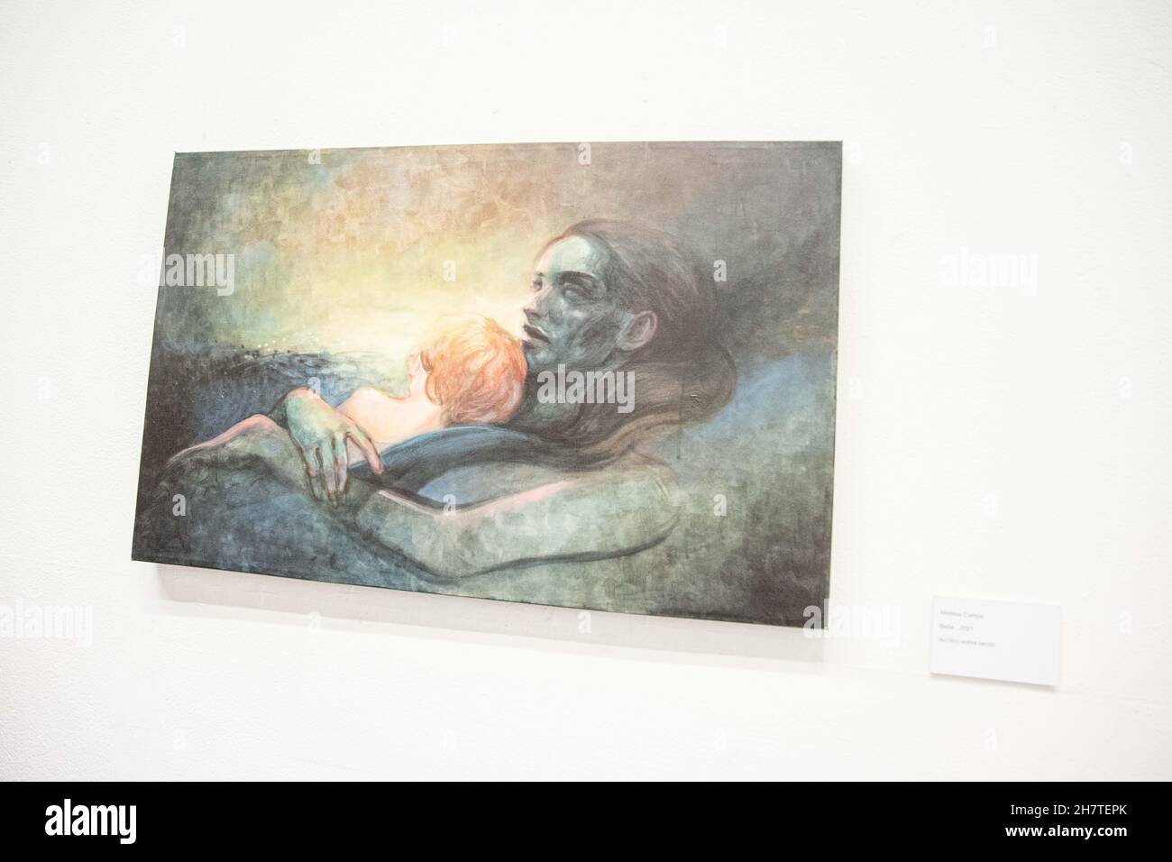 Art and painting exhibition titled "Cartographies of Sonoran Art" in the art gallery of the