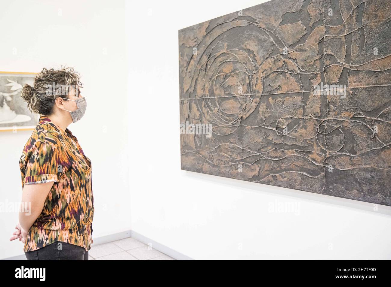 Art and painting exhibition titled "Cartographies of Sonoran Art" in the art gallery of the