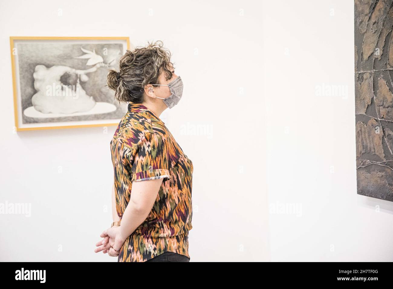 Art and painting exhibition titled "Cartographies of Sonoran Art" in the art gallery of the