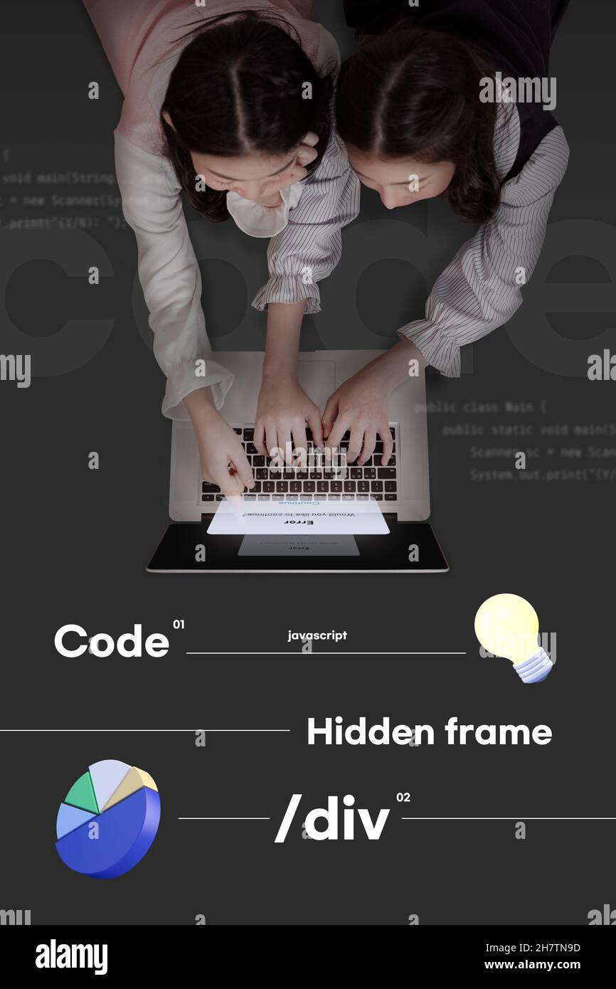 Students learn coding hi-res stock photography and images - Alamy
