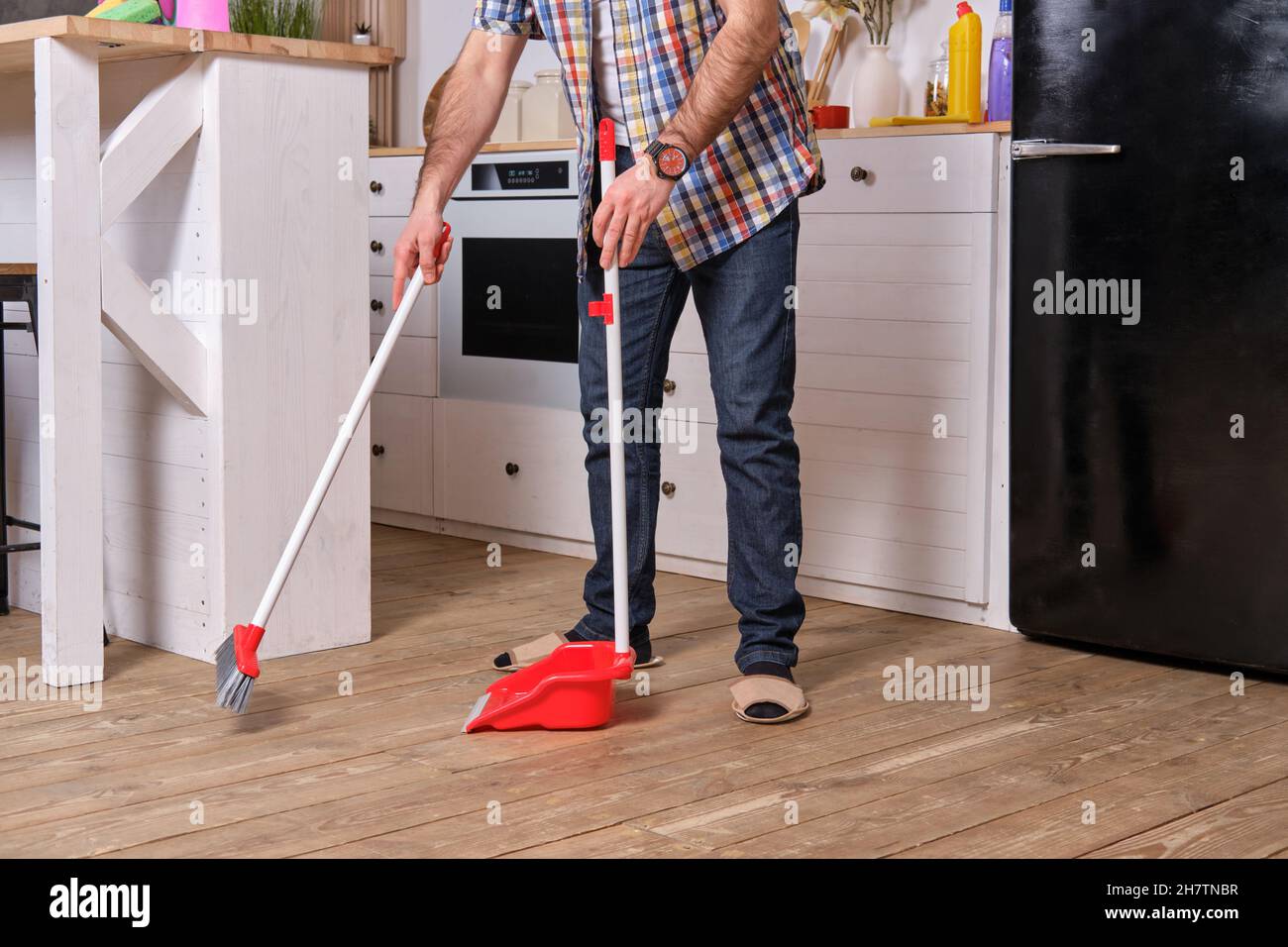 Sweep The Kitchen Floor