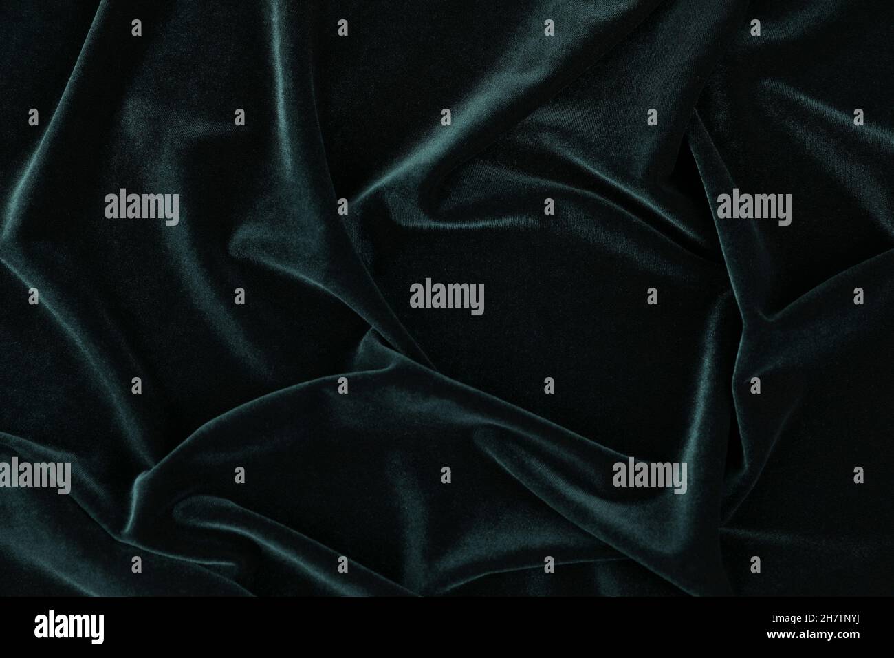 dark green fabric texture background Stock Photo - Alamy