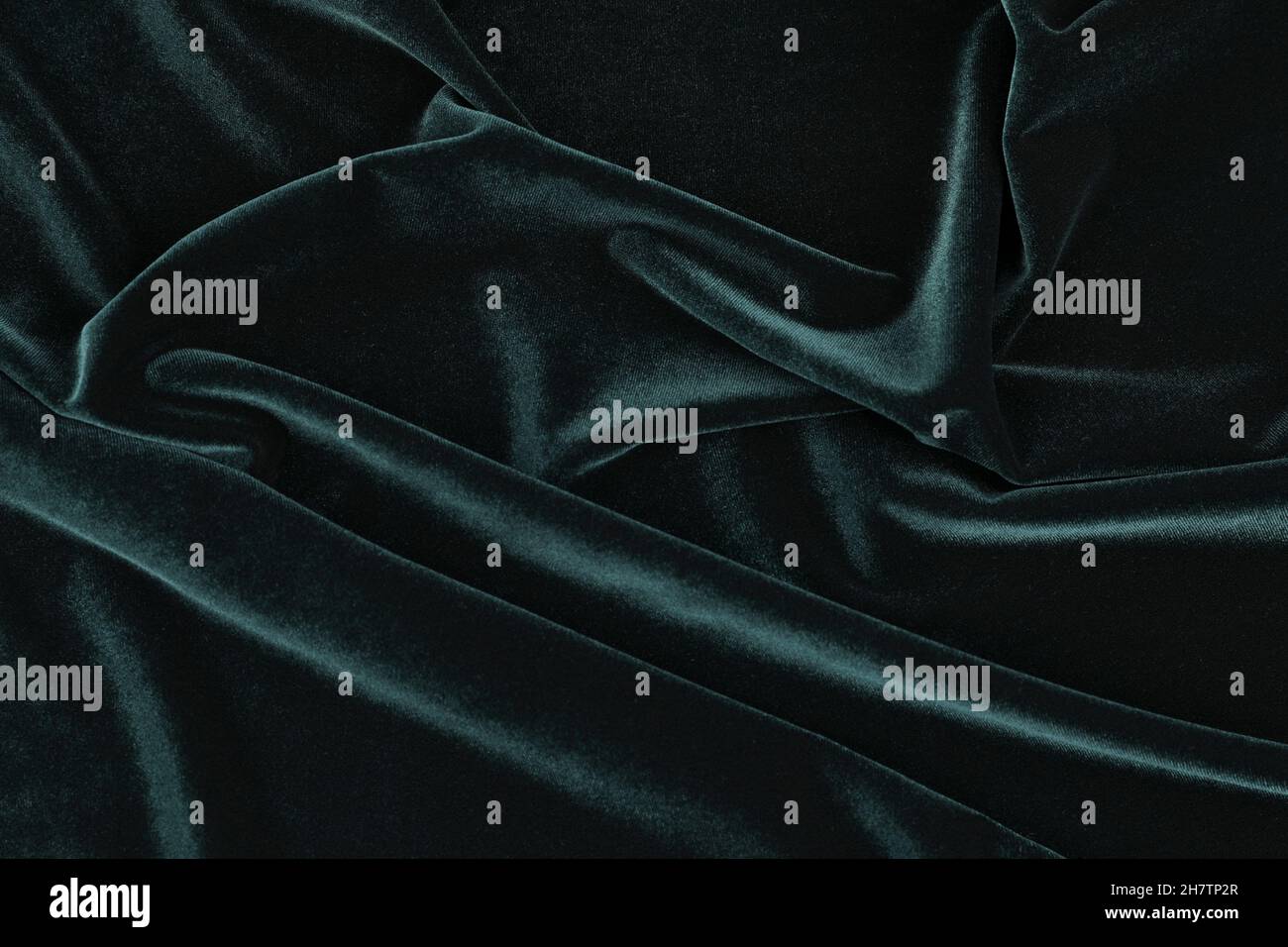 dark green fabric texture background Stock Photo - Alamy
