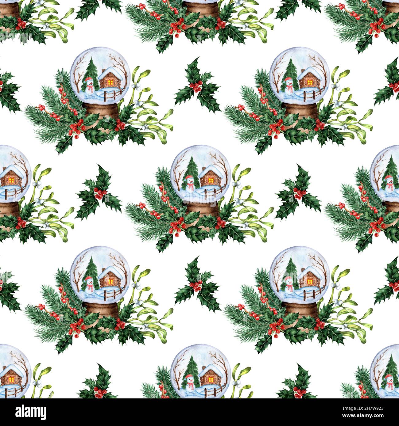 Christmas snow globe sketch hi-res stock photography and images - Alamy