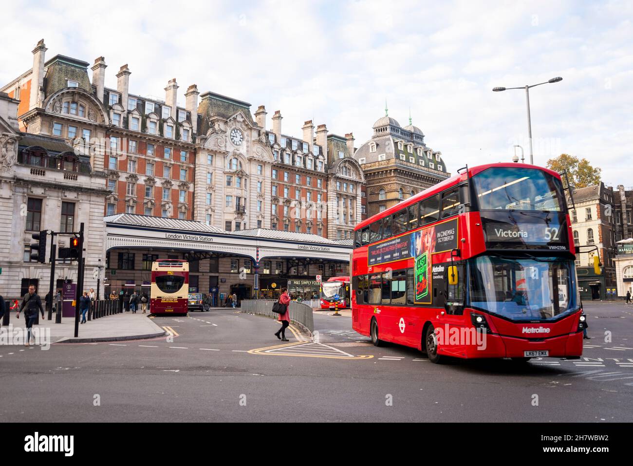 London Victoria railway station, generally known as Victoria. Central ...