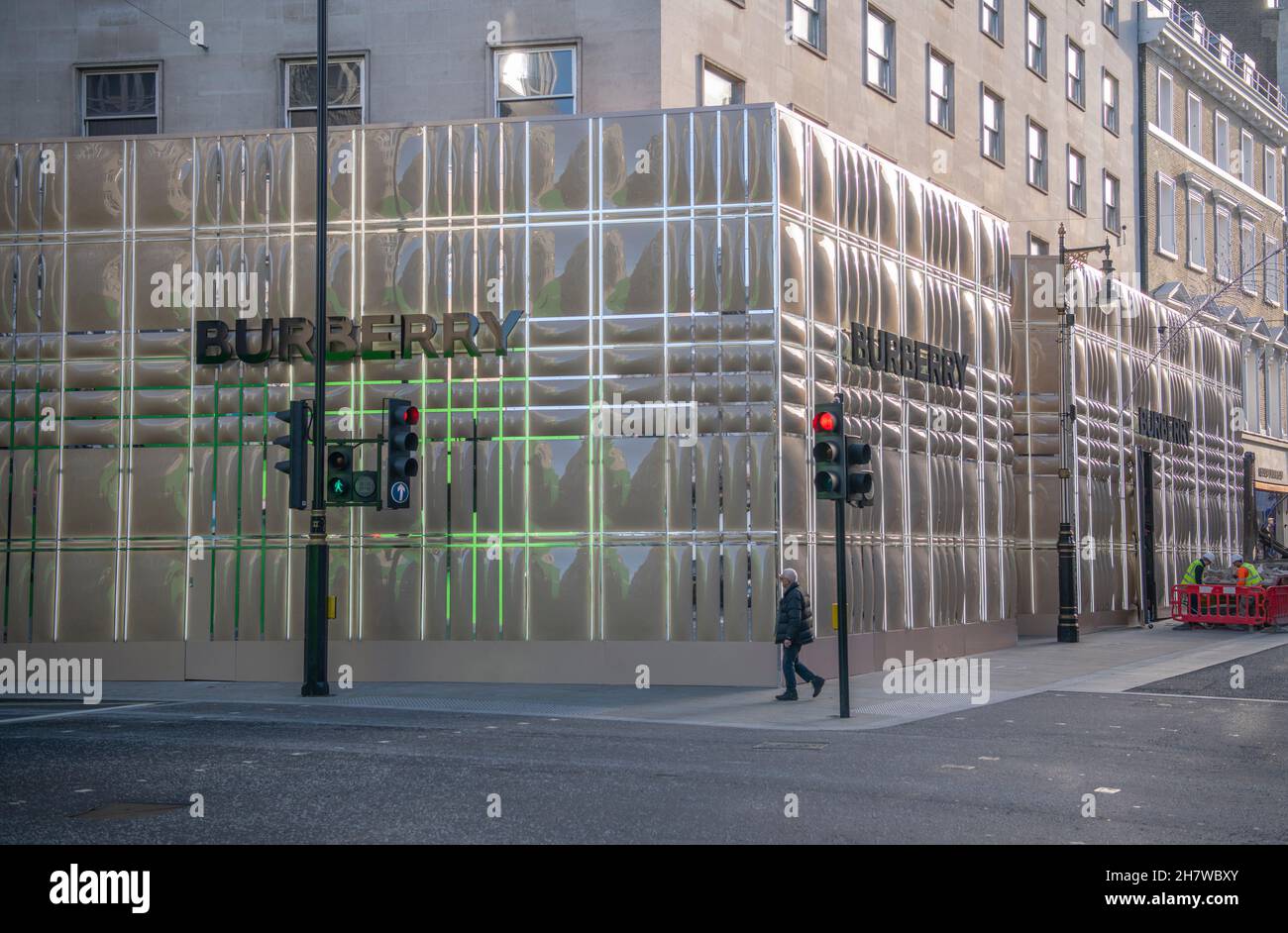 Burberry's reborn New Bond Street store reopens