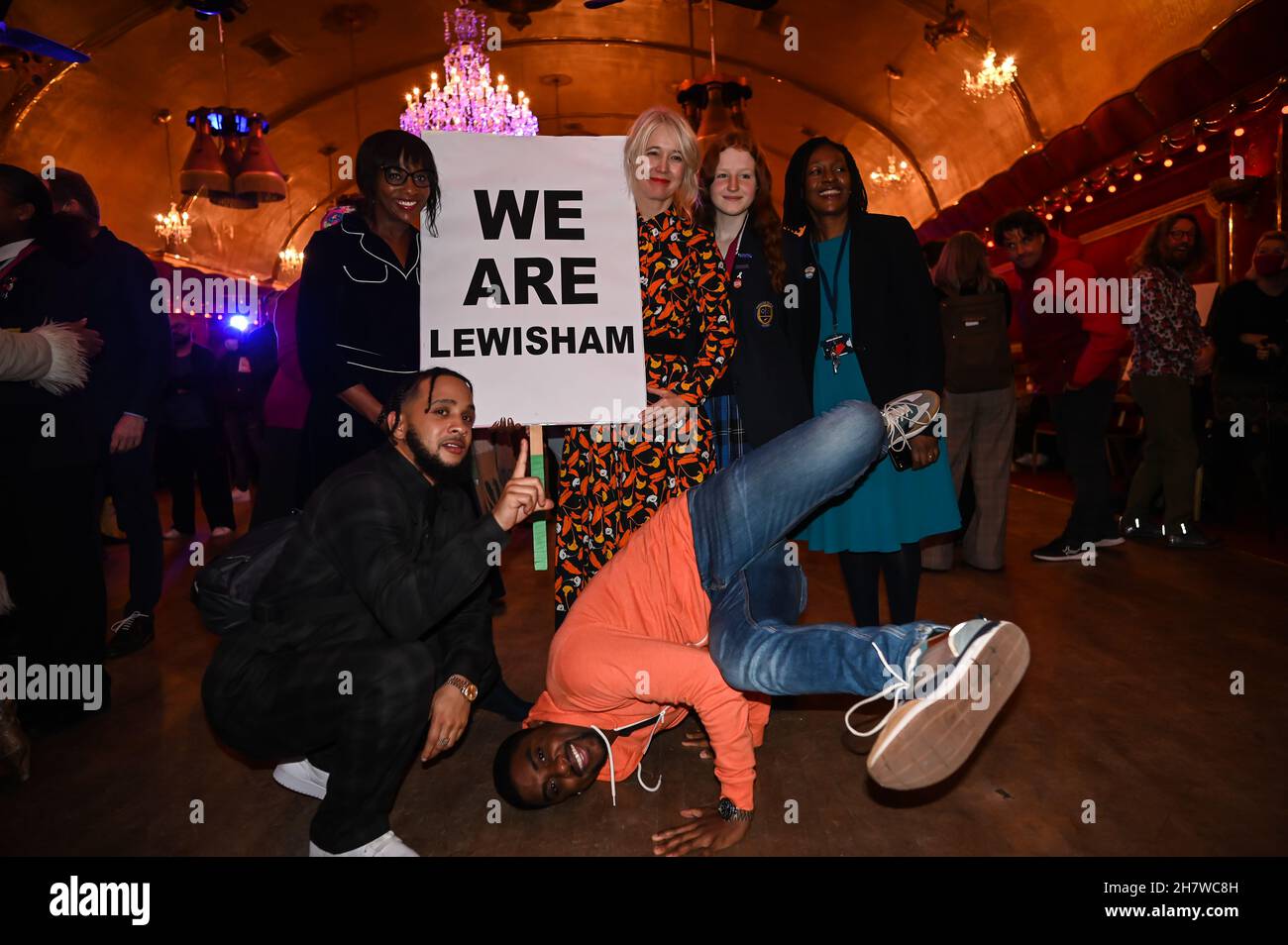 25th November 2021, London, UK. Brenda Emmanus ,cultural ambassadors and Justine Simons OBE is a deputy mayor for culture and the creative industries at the London Borough of Culture 2022 Programme Launch at  Rivoli Ballroom on 2021-11-25, London, UK. Credit: Picture Capital/Alamy Live News Stock Photo