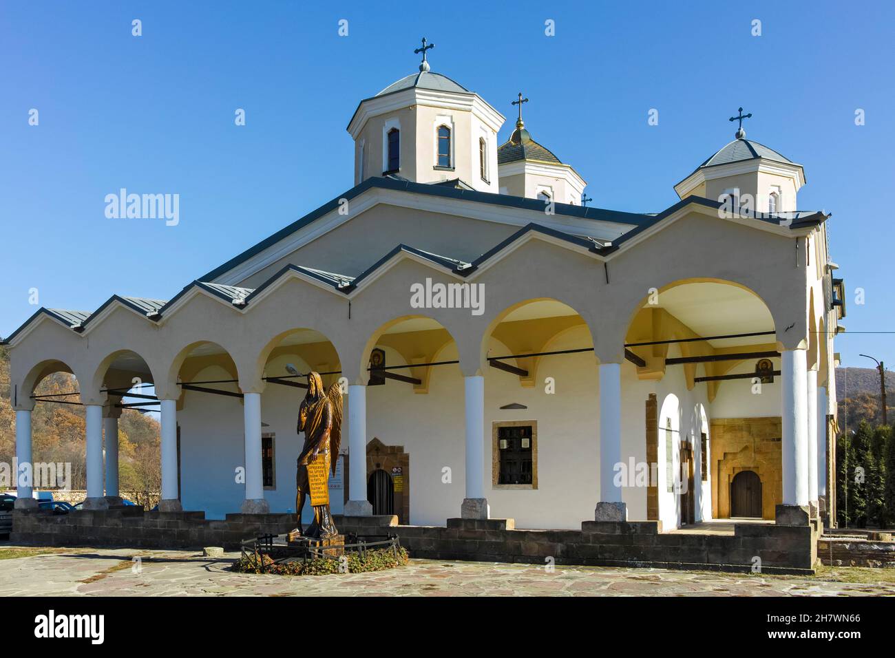 Medieval Lopushanski Monastery of Saint John the Forerunner, Montana ...