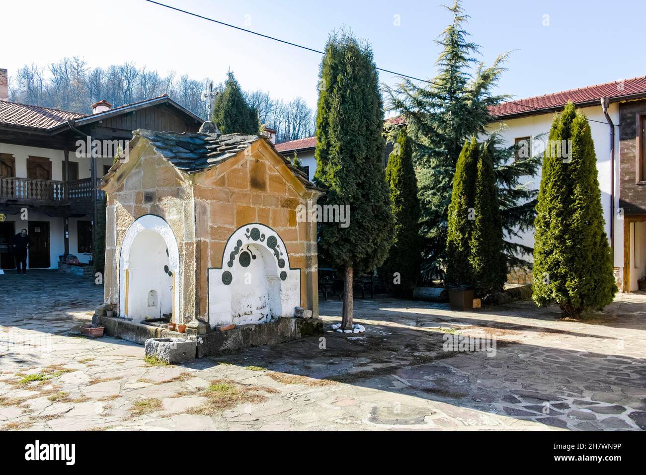 Medieval Lopushanski Monastery of Saint John the Forerunner, Montana ...