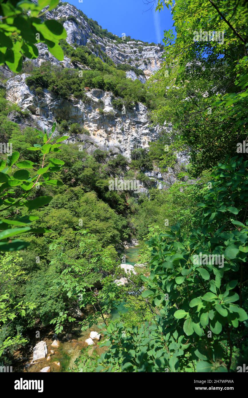 Loup river, Alpes Maritimes, French Riviera, France Stock Photo Alamy