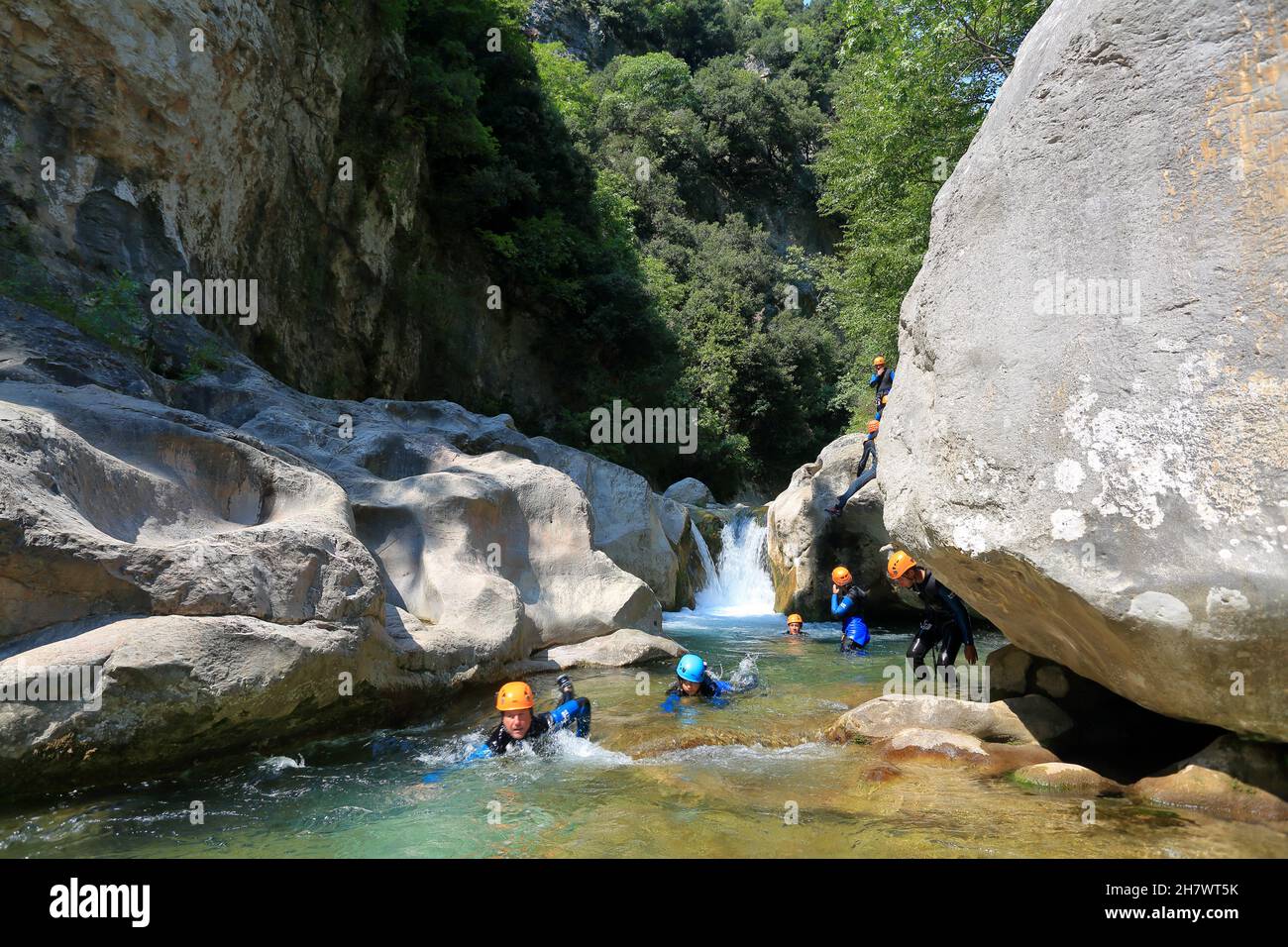 Loup river, Alpes Maritimes, French Riviera, France Stock Photo Alamy