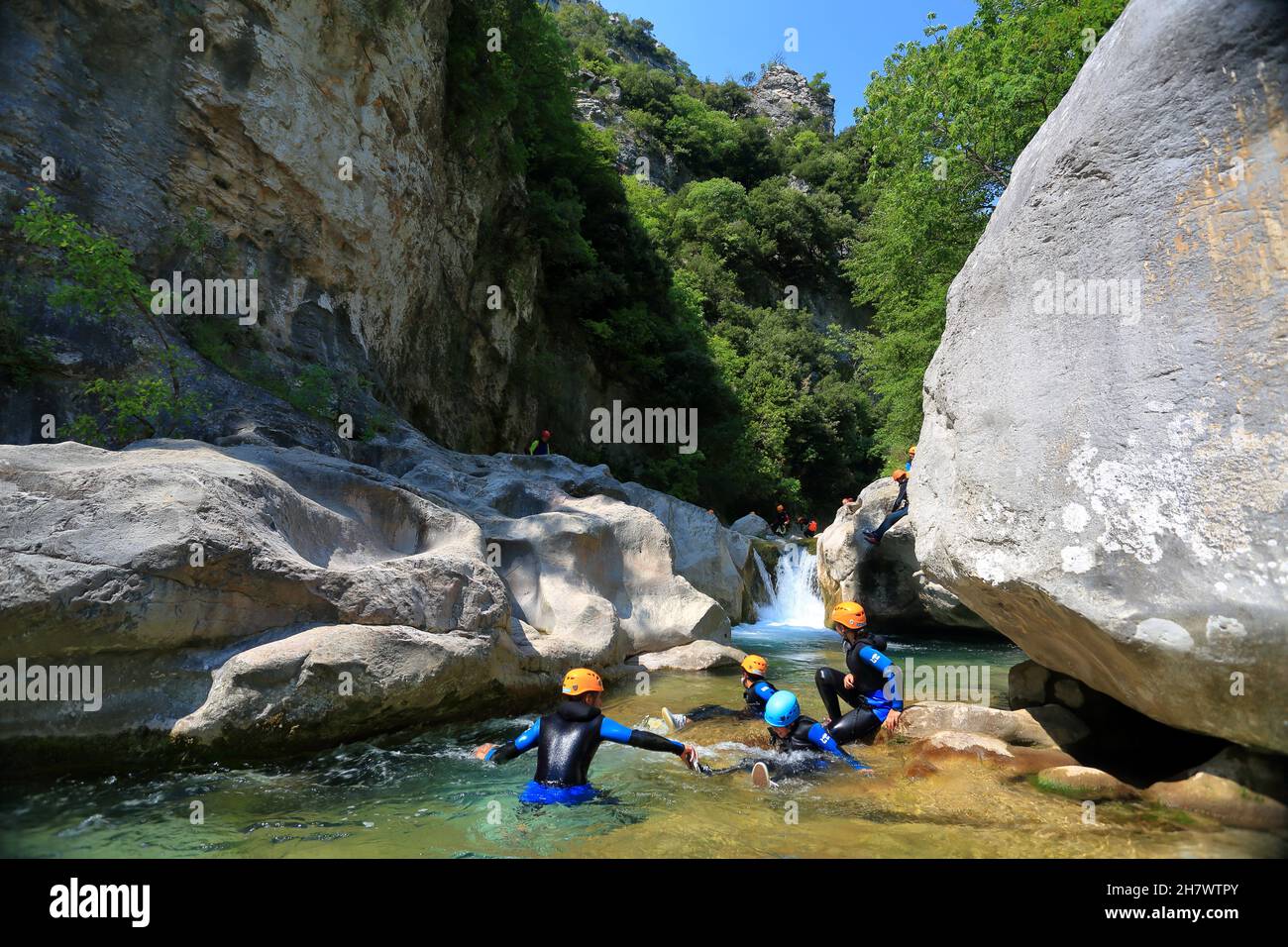 Loup river, Alpes Maritimes, French Riviera, France Stock Photo Alamy
