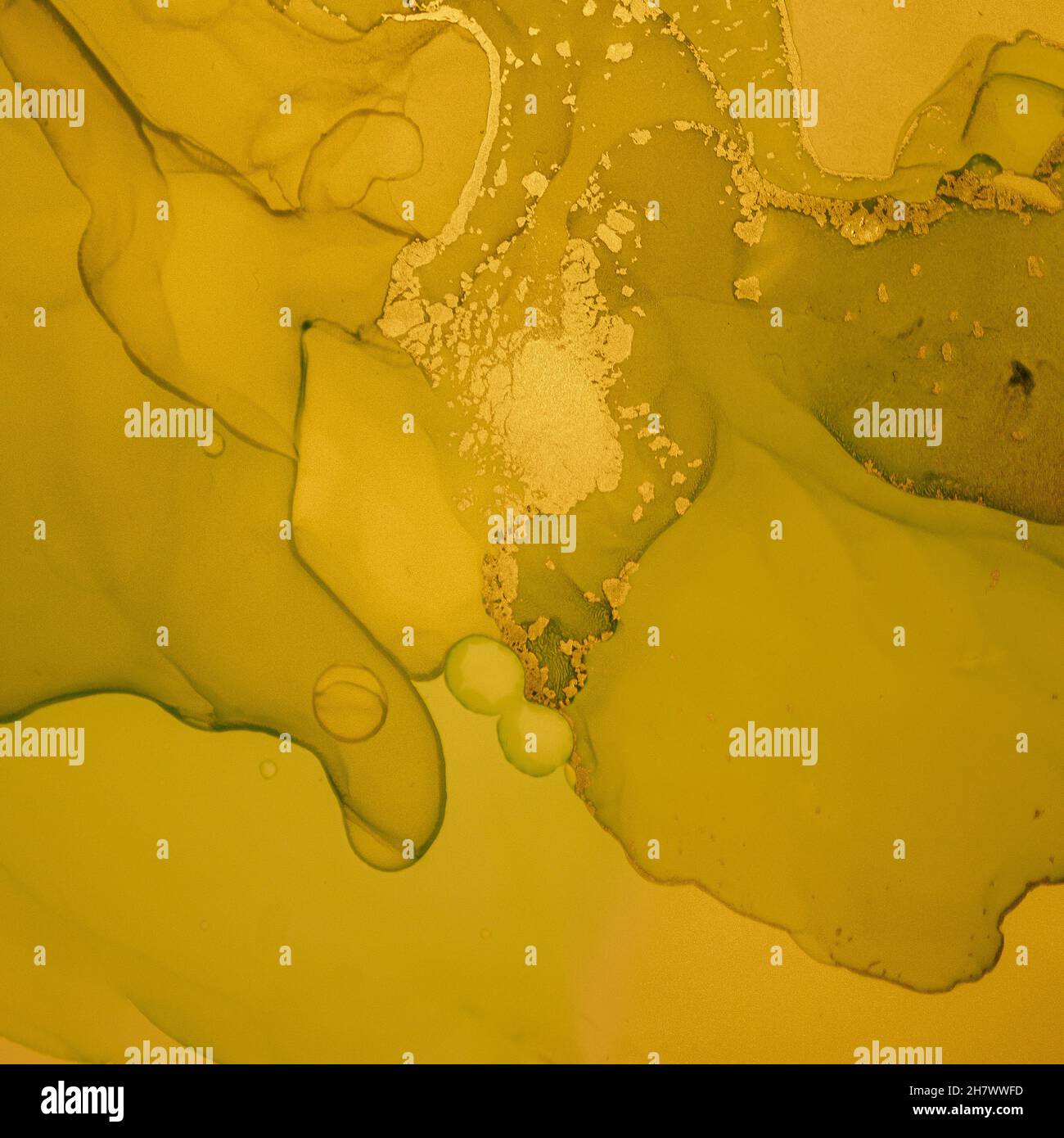 Gold Fluid Art. Liquid Marble Wallpaper. Acrylic Stock Photo Alamy