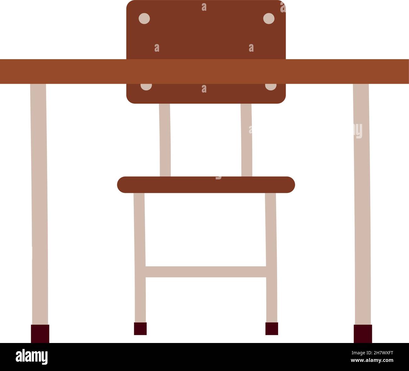 school table and chair Stock Vector Image & Art Alamy