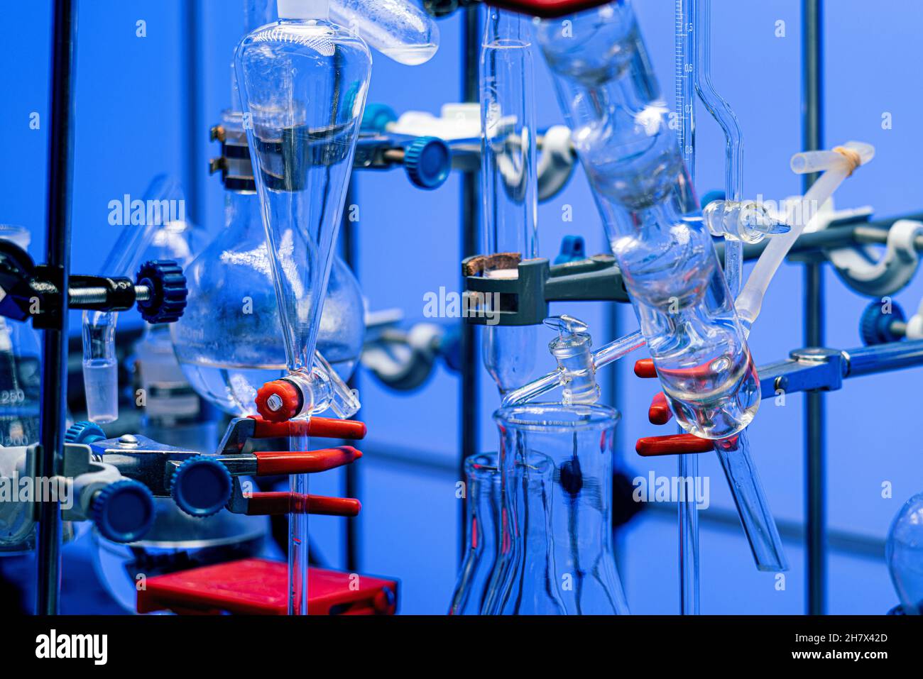 Amino Acid Synthesis Laboratory Unit Stock Photo Alamy