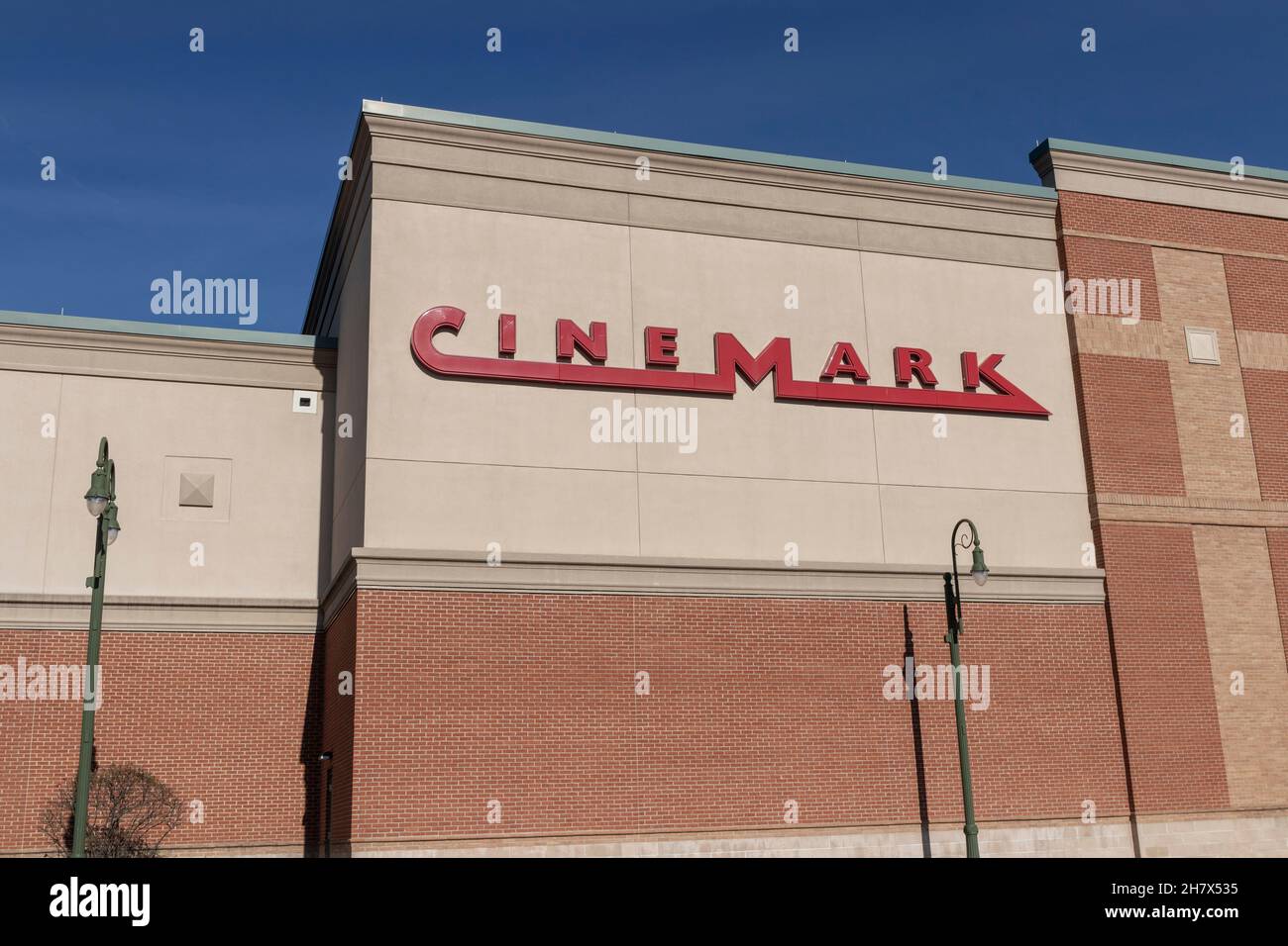 Beavercreek Circa November 2021 CineMark movie theater. CineMark is