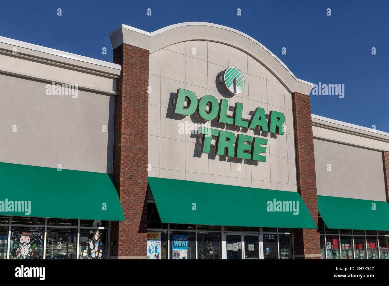 Englewood Circa November 2021 Dollar Tree Discount Store. Dollar Tree offers an eclectic mix