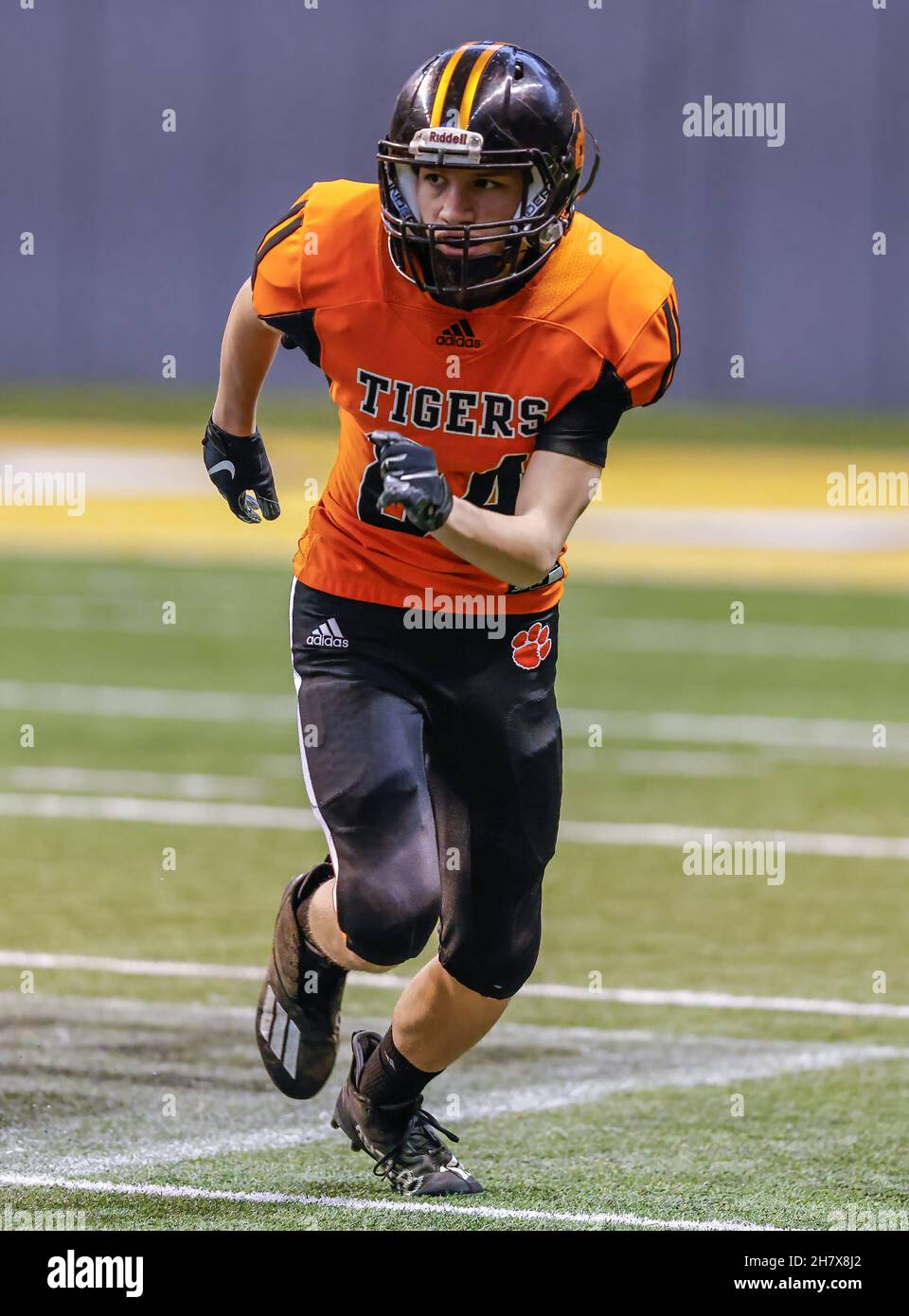 Football Action with Carey vs Kendrick High School at the Idaho State