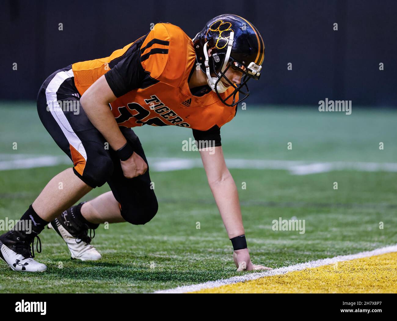 Football Action with Carey vs Kendrick High School at the Idaho State