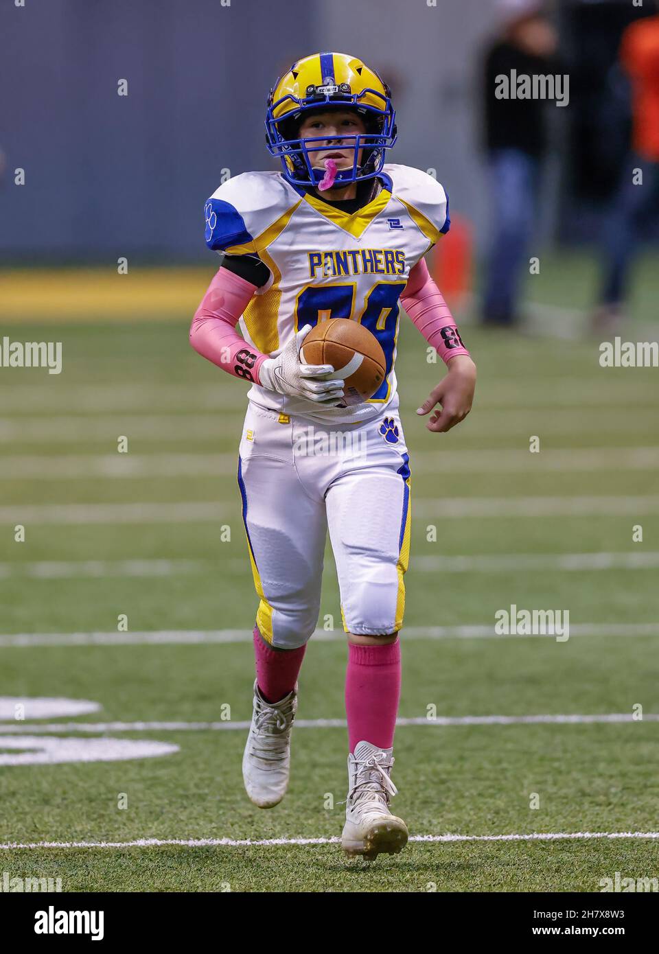 Football Action with Carey vs Kendrick High School at the Idaho State