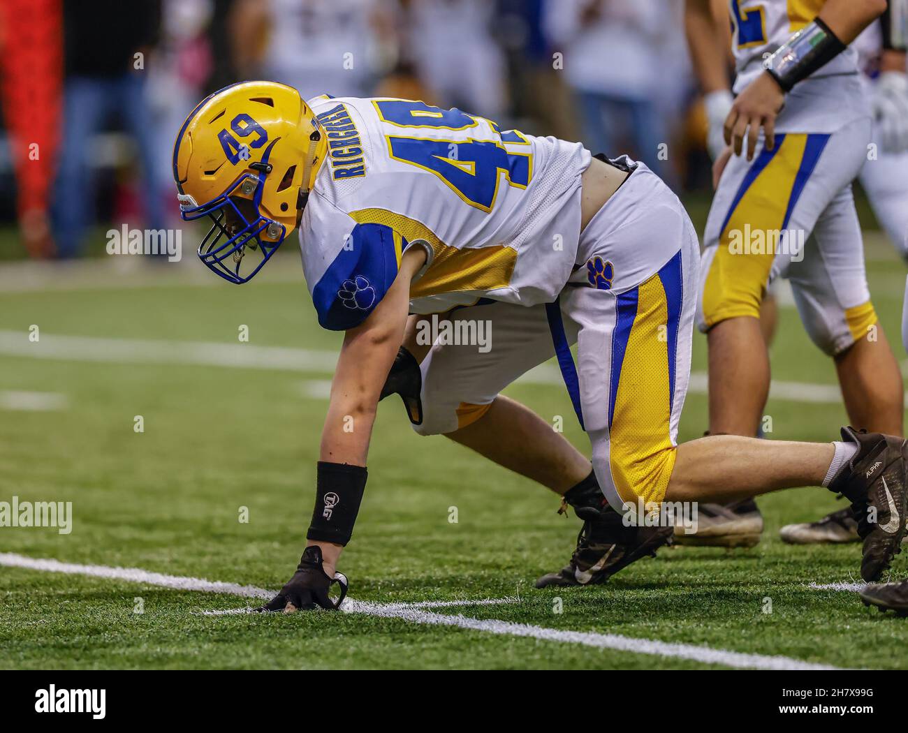 Football Action with Carey vs Kendrick High School at the Idaho State