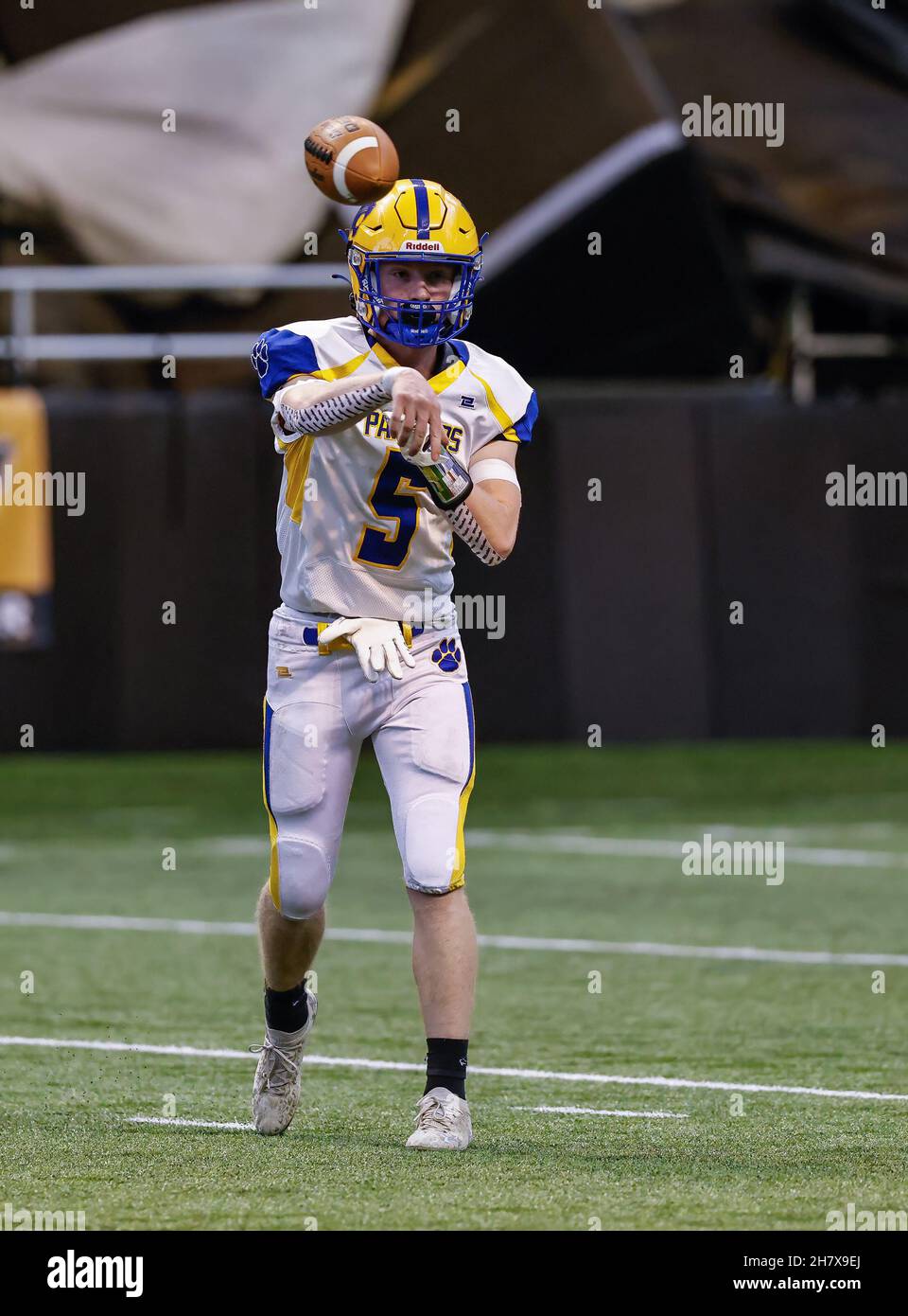 Football Action with Carey vs Kendrick High School at the Idaho State