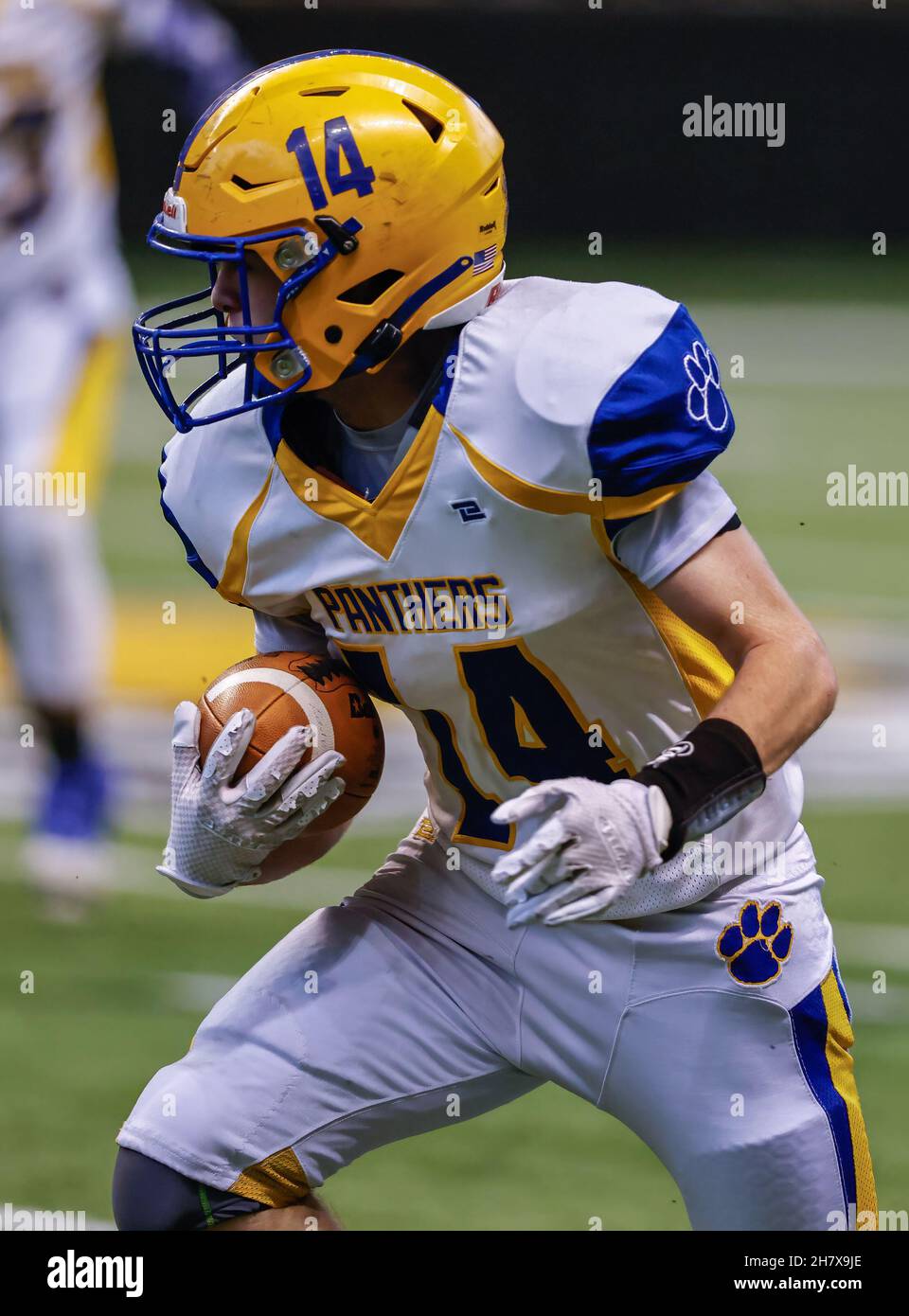Football Action with Carey vs Kendrick High School at the Idaho State