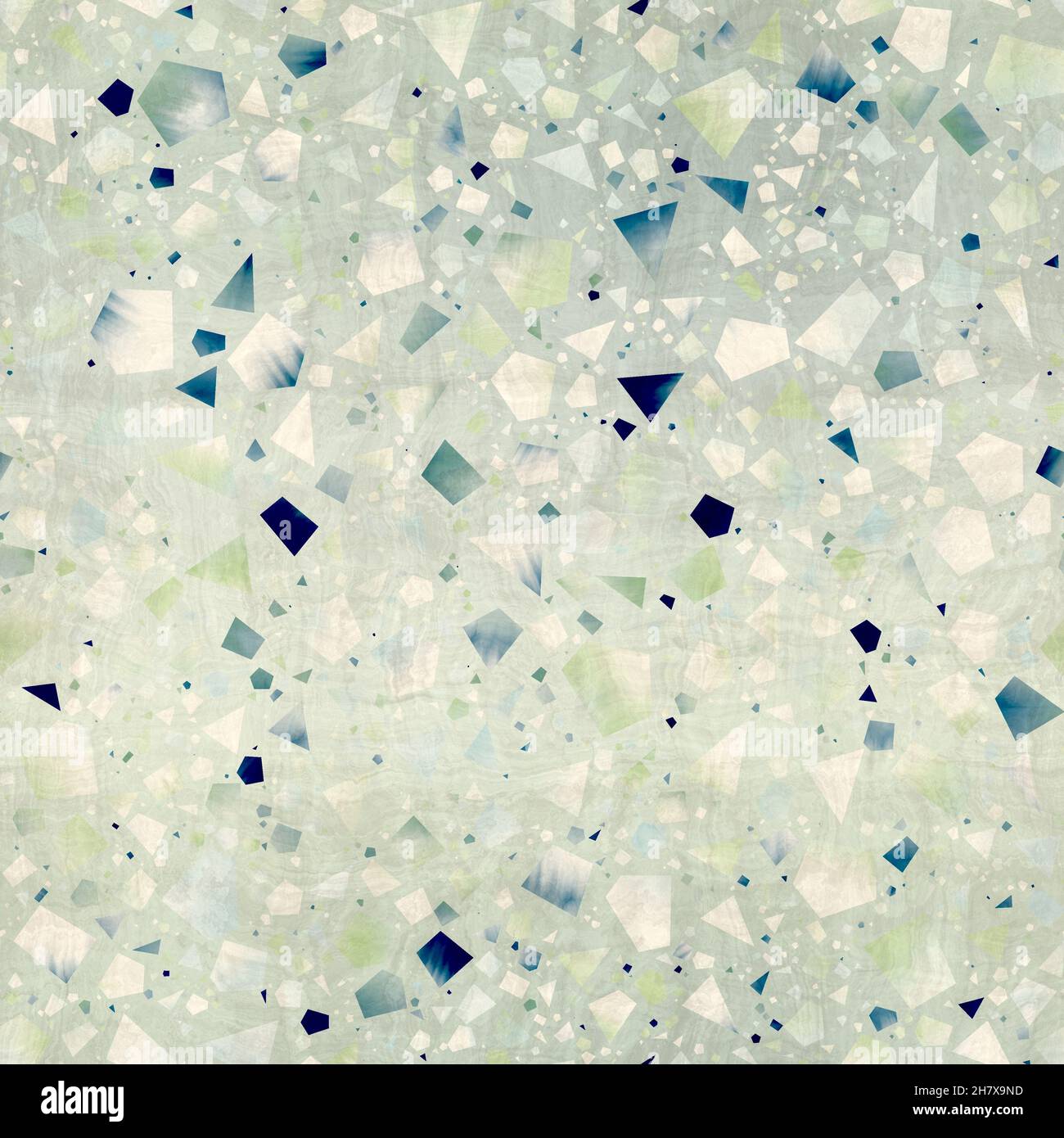 Seamless modern abstract random terrazzo pattern swatch Stock Photo - Alamy