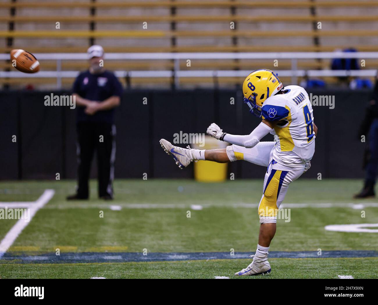 Football Action with Carey vs Kendrick High School at the Idaho State
