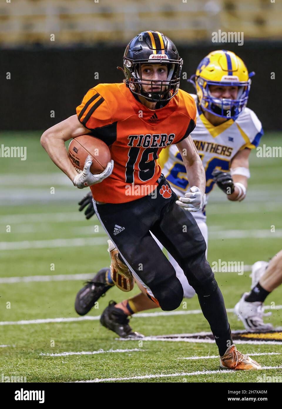 Football Action with Carey vs Kendrick High School at the Idaho State