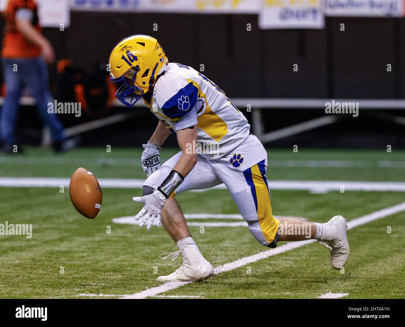 Football Action with Carey vs Kendrick High School at the Idaho State