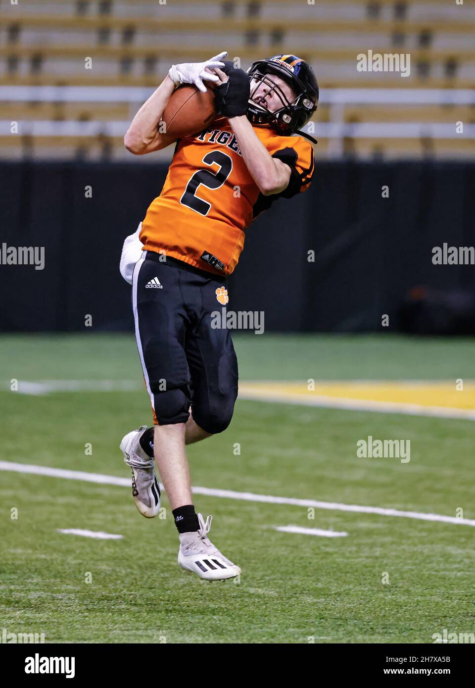 Football Action with Carey vs Kendrick High School at the Idaho State Football Championship in