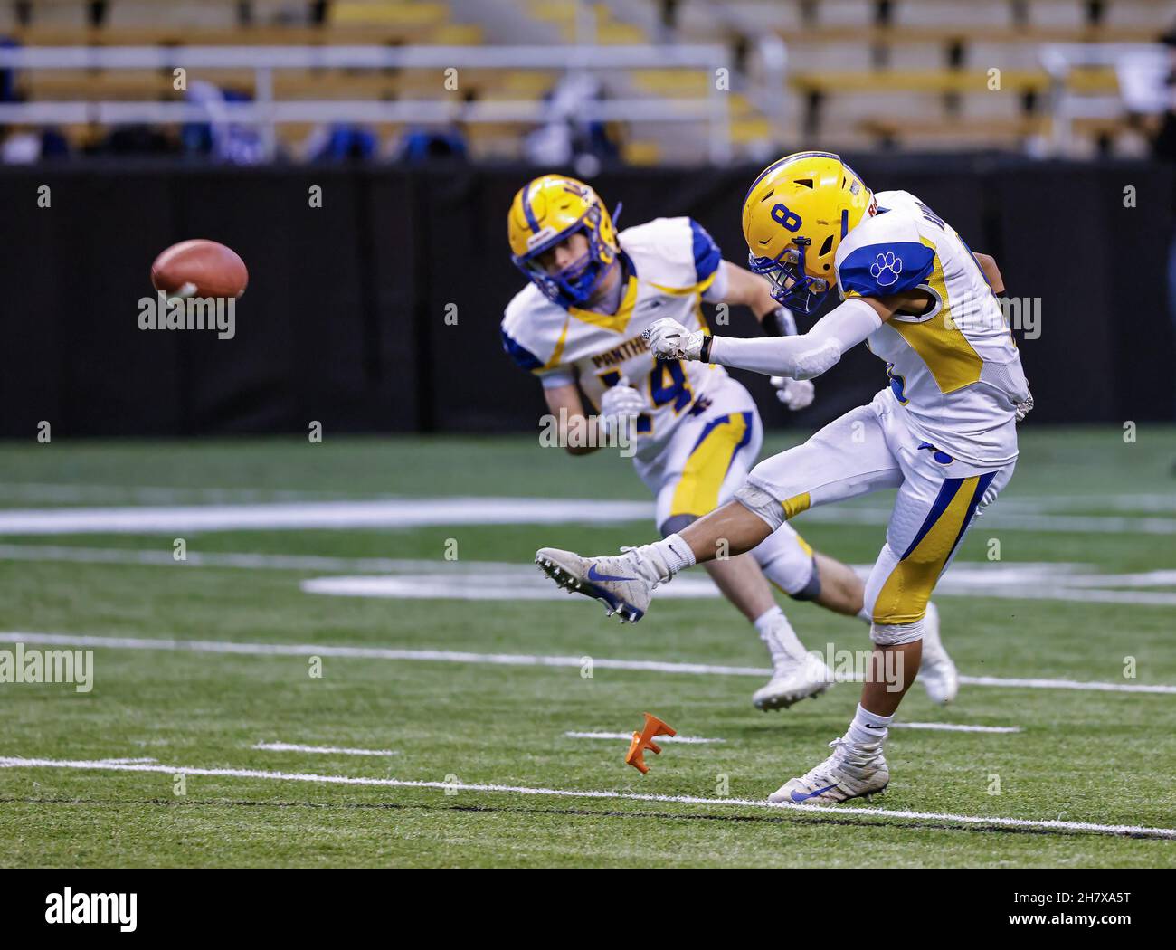 Football Action with Carey vs Kendrick High School at the Idaho State