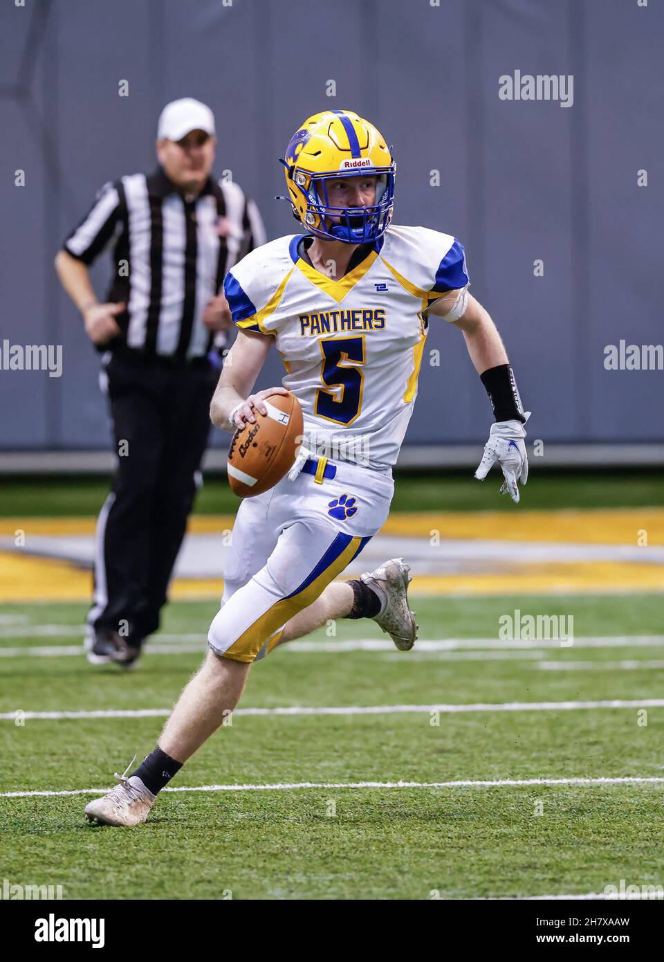 Football Action with Carey vs Kendrick High School at the Idaho State