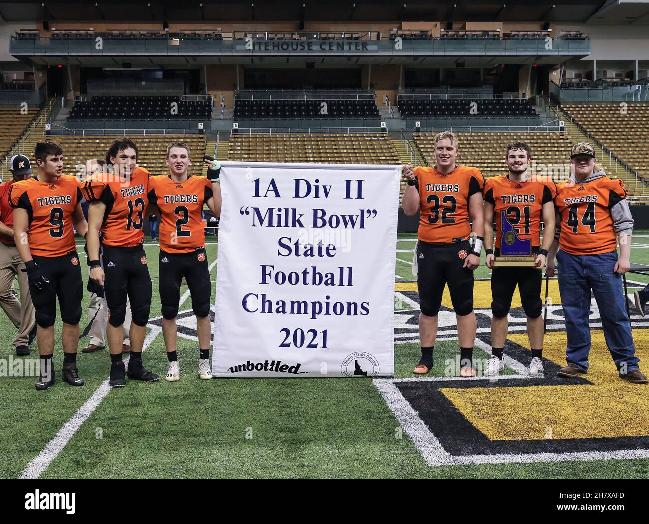 Football Action with Carey vs Kendrick High School at the Idaho State