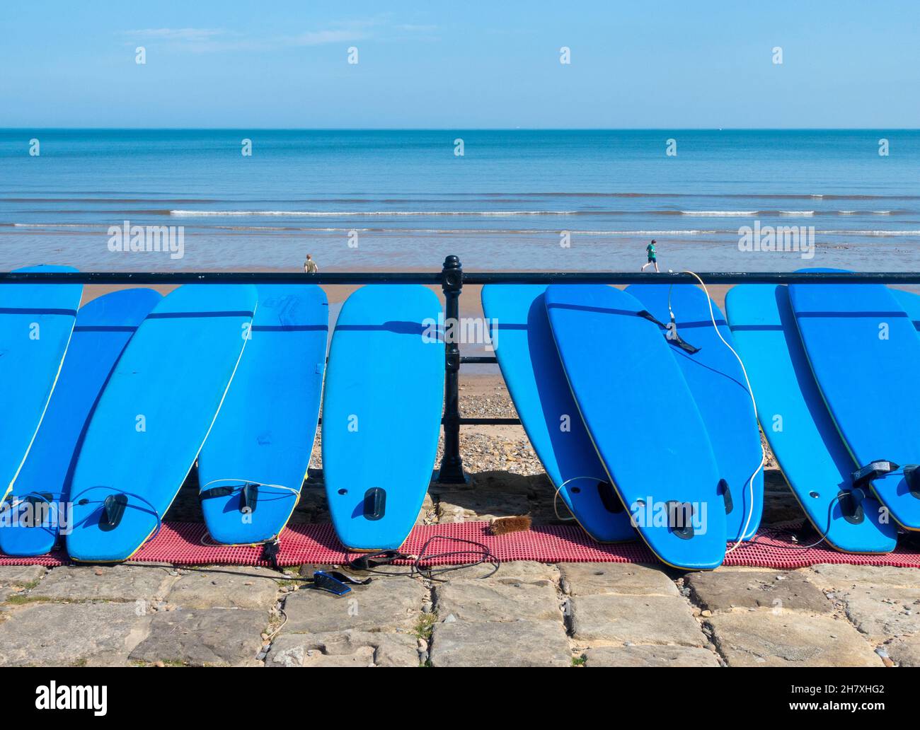 surfboards-outside-surf-school-on-beach-at-saltburn-by-the-sea-north