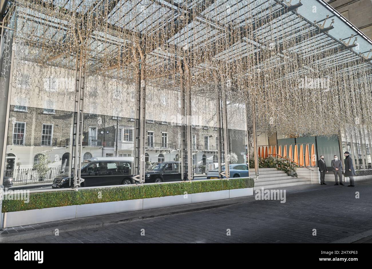 The Berkeley hotel, Wilton Place, Knightsbridge, London, England Stock