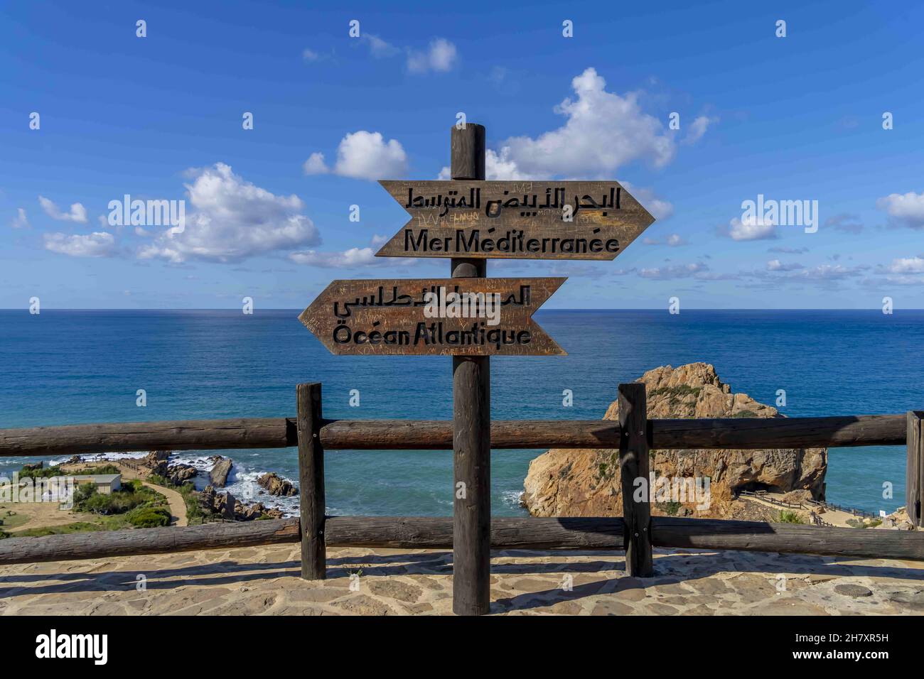 Tangier Usa 4th Nov 21 The Meeting Point Of The Mediterranean And The Atlantic Ocean With The Cape Spartel Tangier Morocco Credit Image C Walter G Arce Sr Grindstone Medi Asp Via Zuma