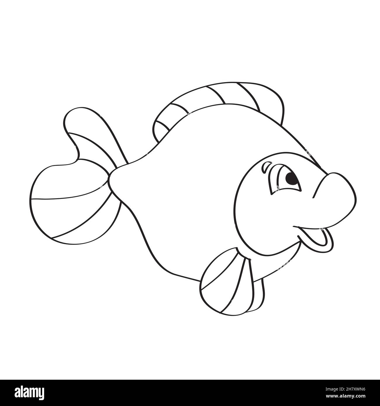 Coral Reef Fishes | Free Printable Templates & Coloring Pages |  FirstPalette.com