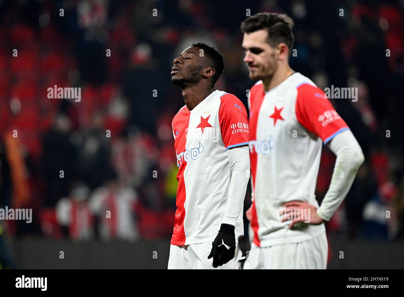 Ibrahim Traore (Slavia Praha) during the Uefa Champions League