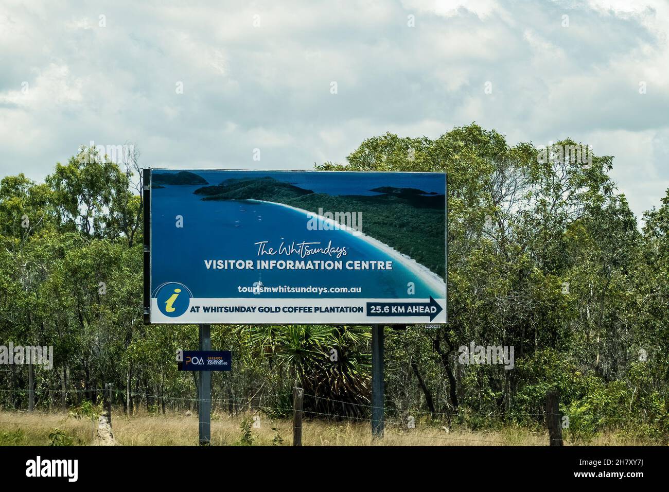 Bruce Highway Townsville to Mackay, Queensland, Australia November 2021 Outdoor advertising