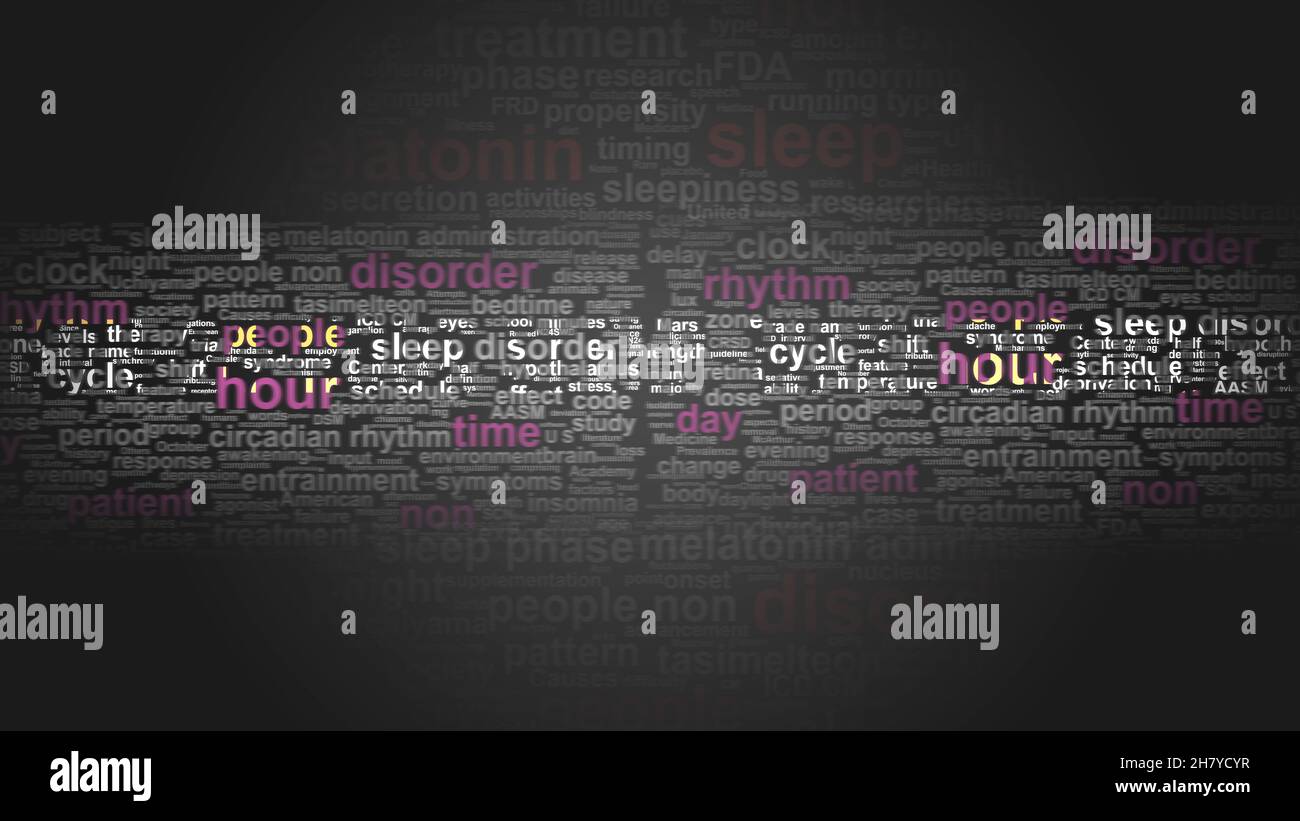 Non 24 hour sleep–wake disorder - essential terms related to it ...