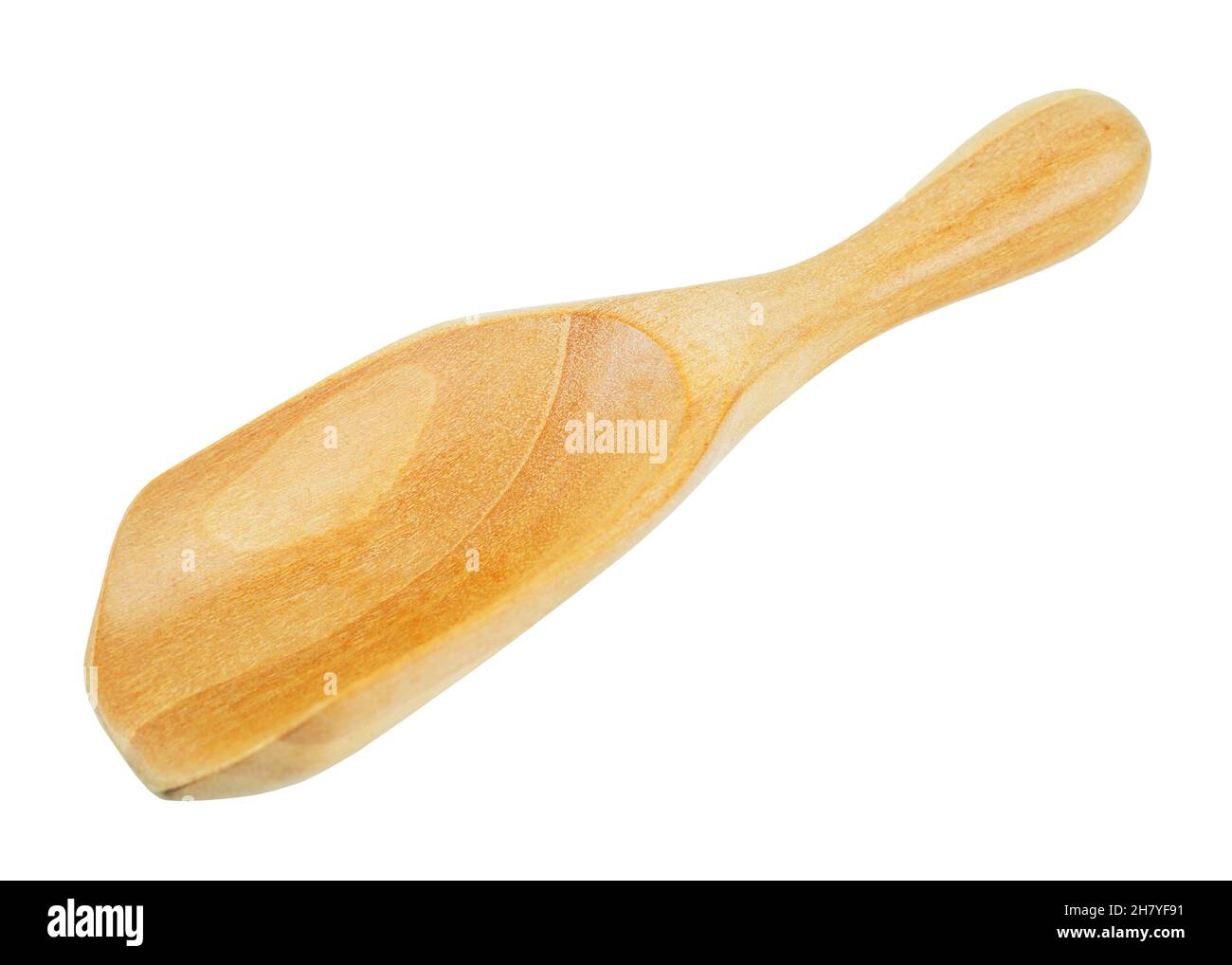 Wooden spoon isolated on a white background, save clipping path Stock ...