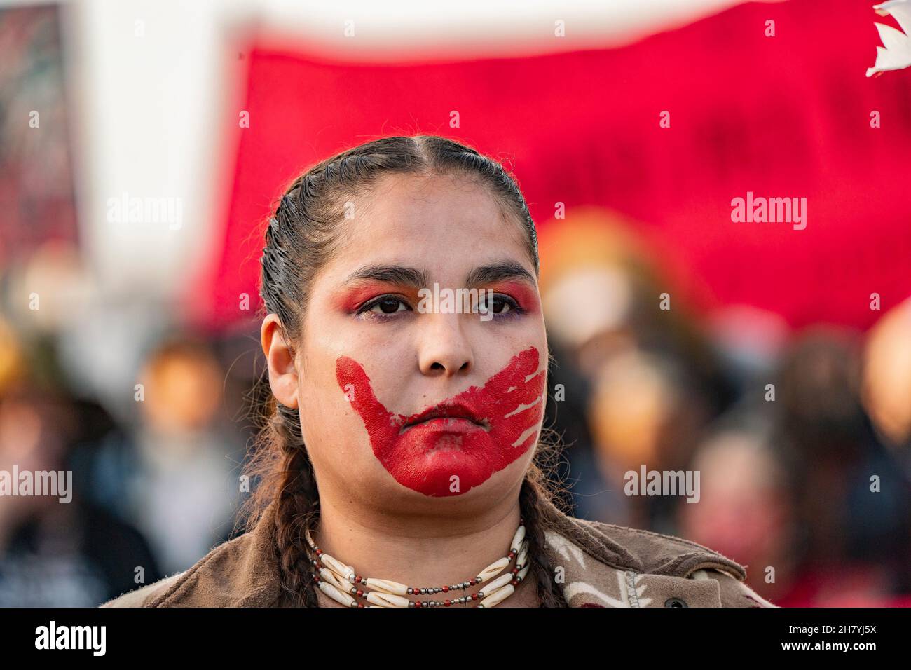 Missing and murdered indigenous children hires stock photography and