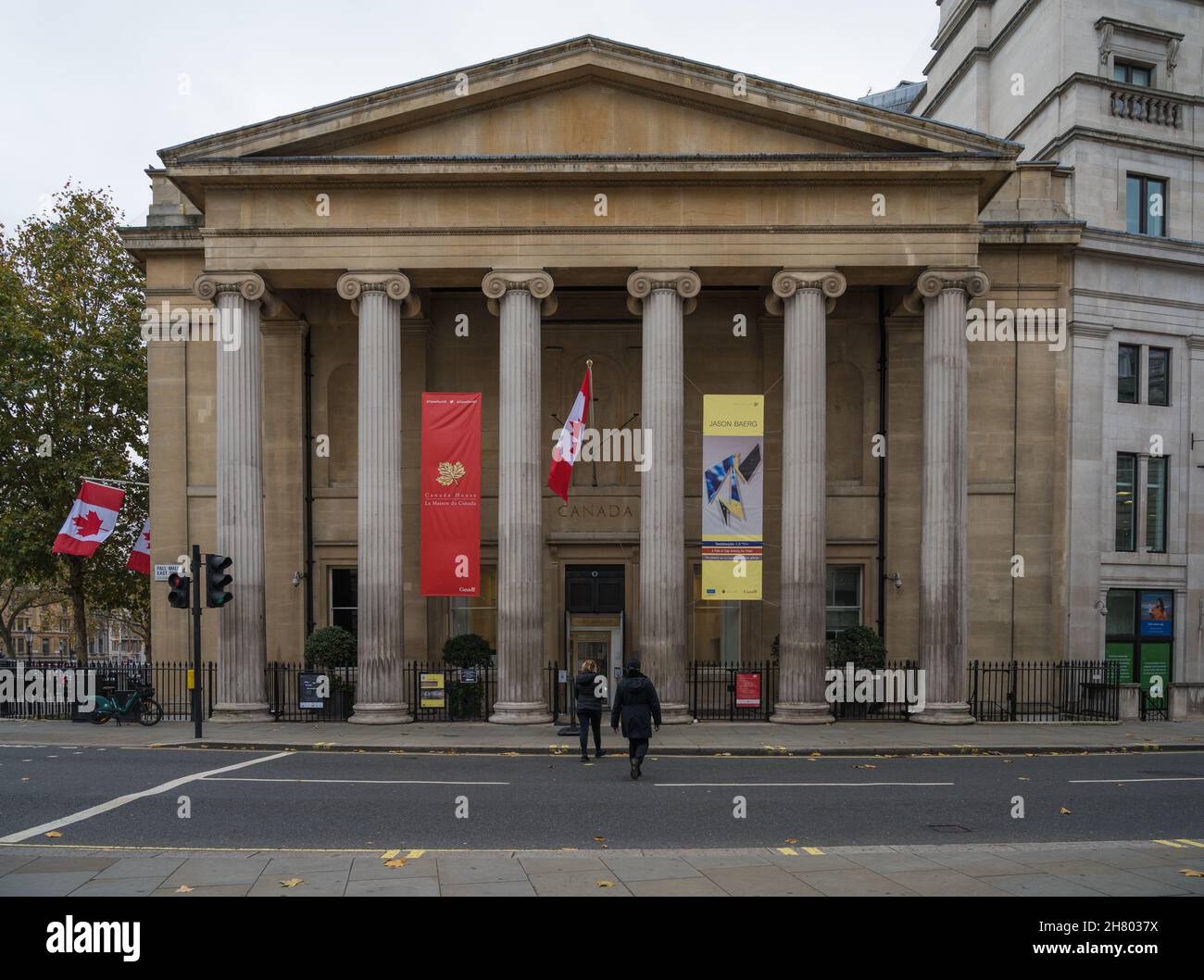 Canada House, the London offices of the High Commission of Canada ...