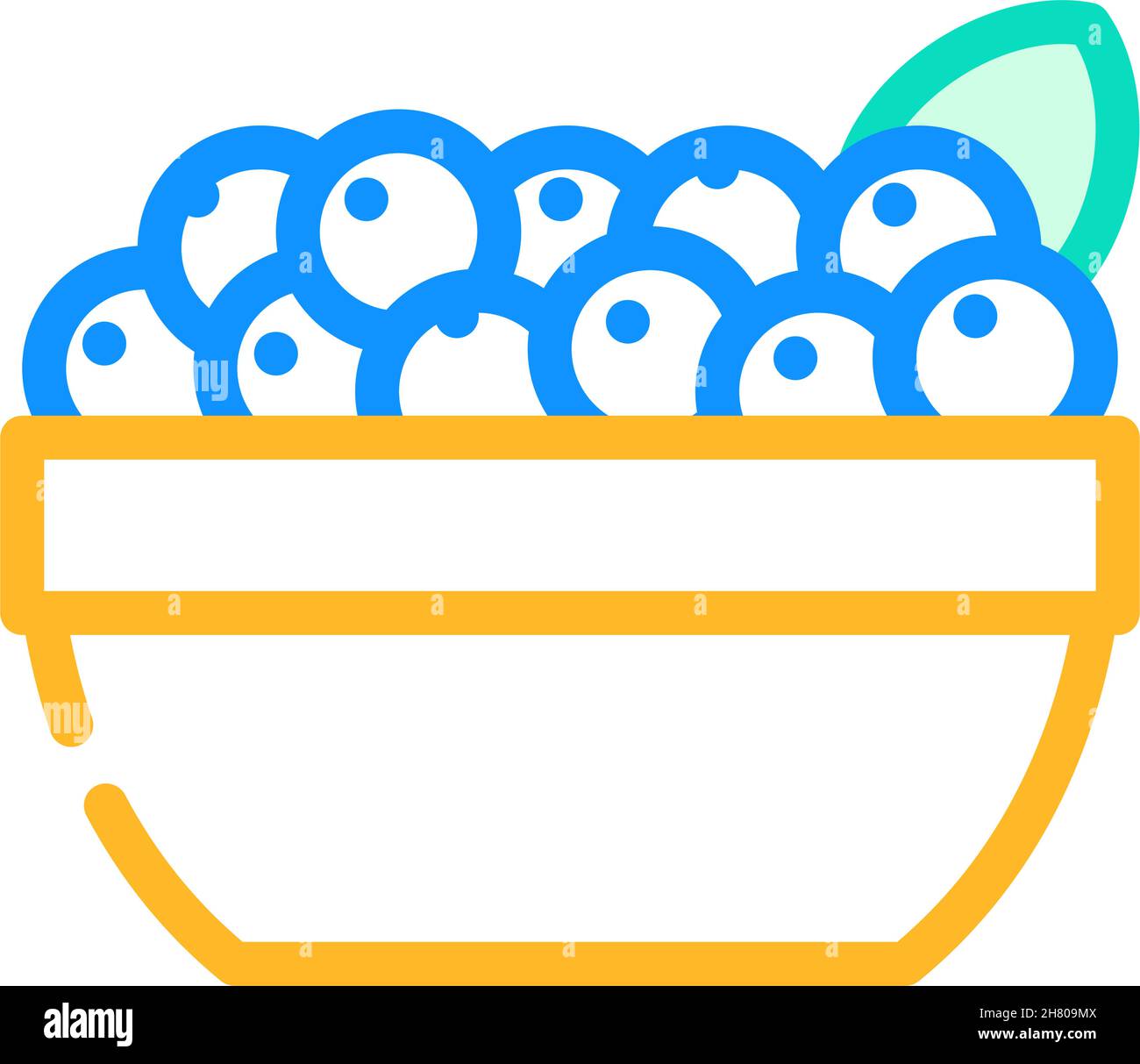 acai berries color icon vector illustration Stock Vector Image & Art ...