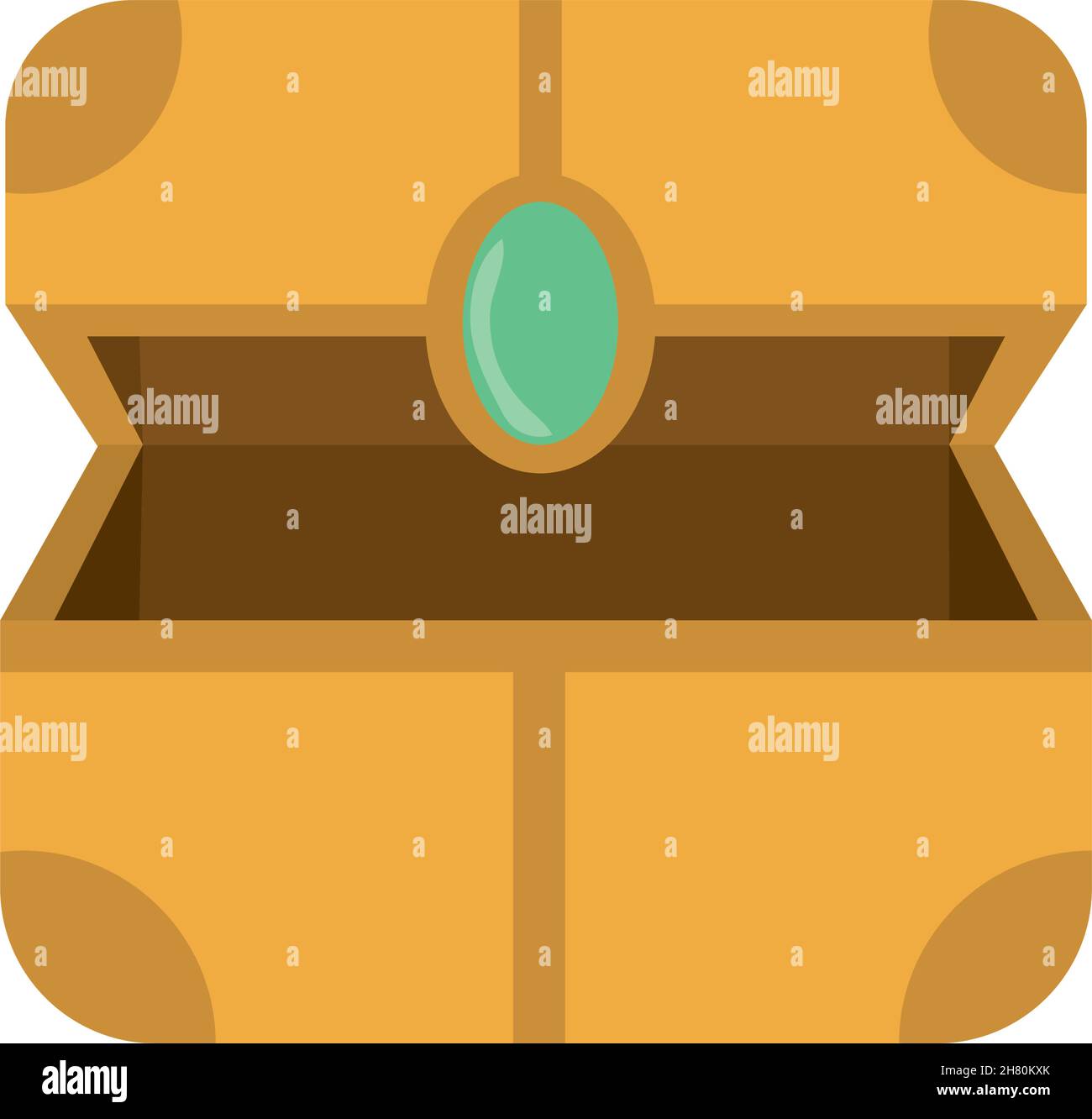 wooden chest treasure Stock Vector Image & Art - Alamy